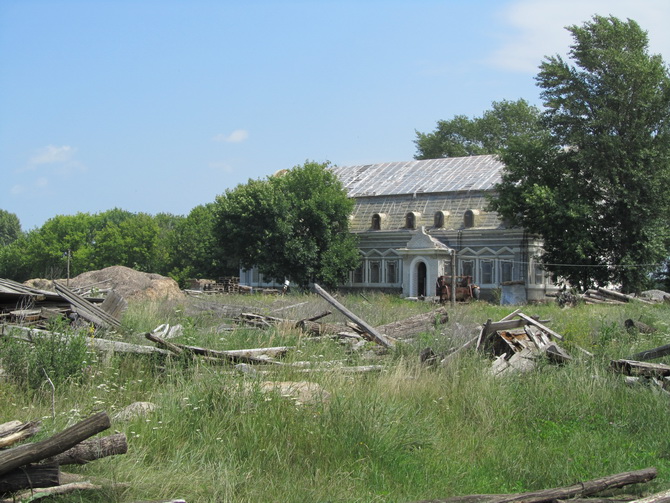 Хутір ще у процесі будівництва