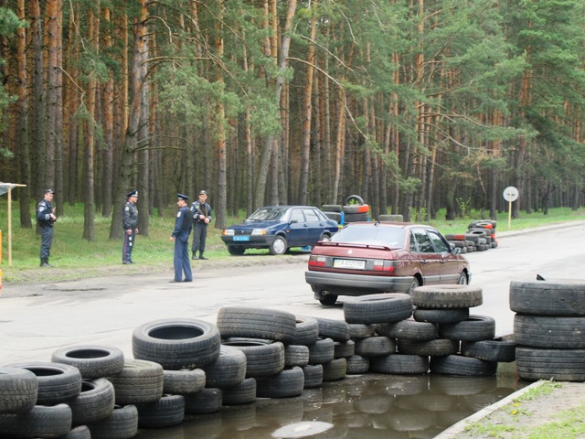 Блокпост в Дахнівці