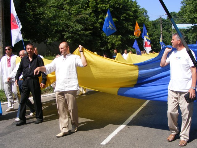 Черкаські опозиціонери, депутати Володимир Мамалига та Анатолій Бондаренко