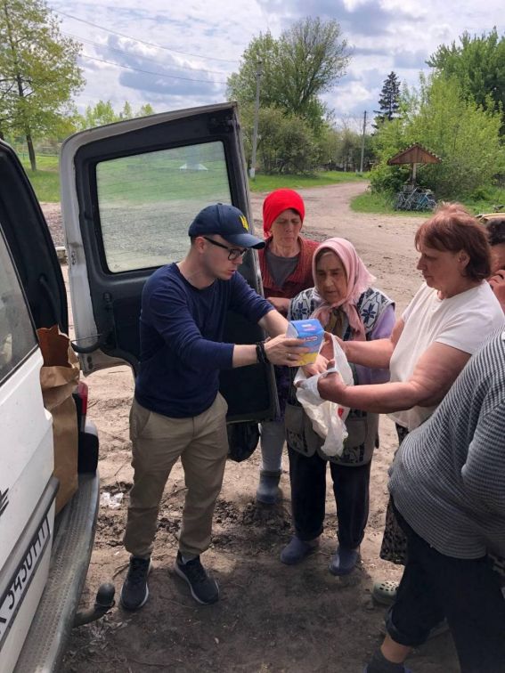 Під час чергового візиту із гуманітаркою